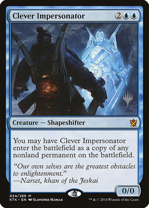 Personificador Astuto — Khans of Tarkir Promos 34p