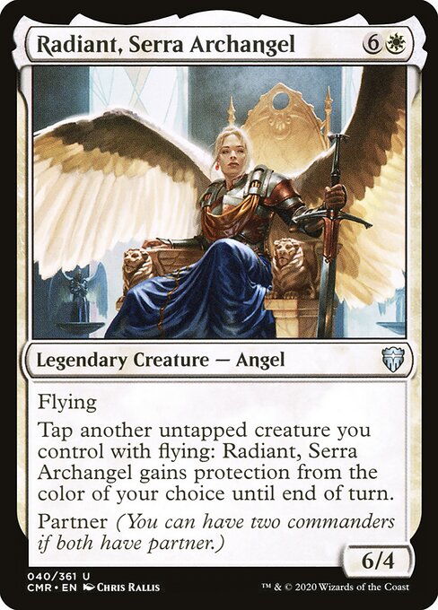 Radiante, Arcanjo de Serra — Commander Legends 40
