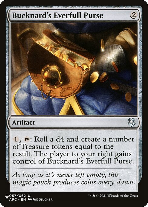 Bolsa Semprecheia de Bucknard — The List AFC-57