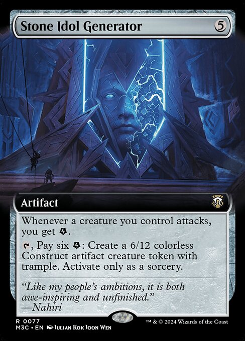 Stone Idol Generator — Modern Horizons 3 Commander 77