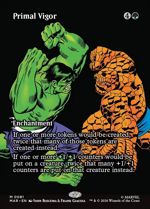 Vigor Primordial — Marvel Universe 81