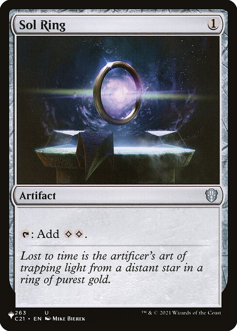 Anel Solar — The List C21-263