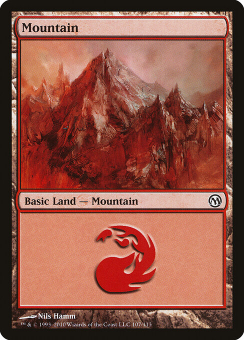 Montanha — Duels of the Planeswalkers 107