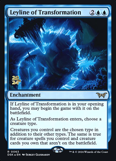 Leyline of Transformation — Duskmourn: House of Horror Promos 63s
