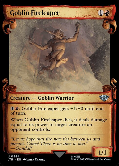 Salta-fogo Goblin — The Lord of the Rings: Tales of Middle-earth 584
