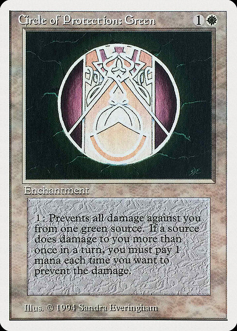 Círculo de Proteção: Verde — Summer Magic / Edgar 11
