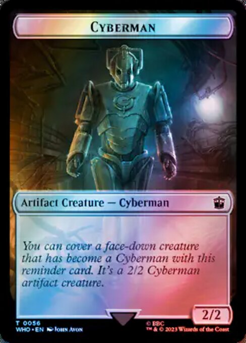 Cyberman — Doctor Who Tokens 56