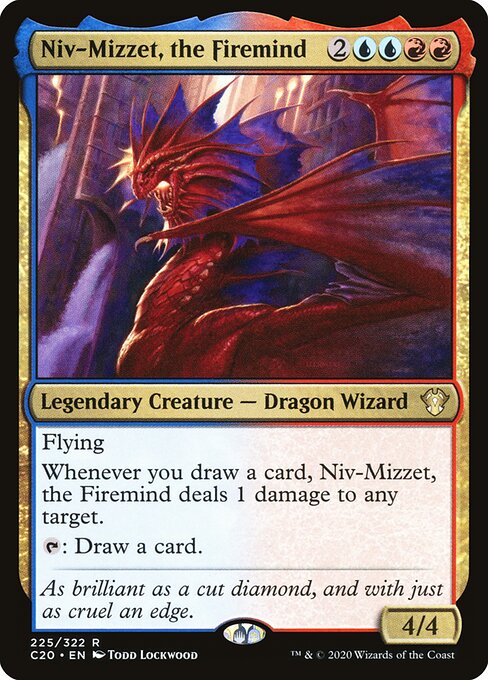 Niv-Mizzet, o Mente de Fogo — Commander 2020 225