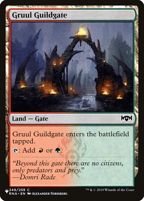 Portão da Guilda Gruul — The List RNA-249