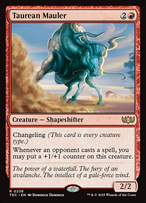 Esmagador Taurino — Tarkir: Dragonstorm Commander 238