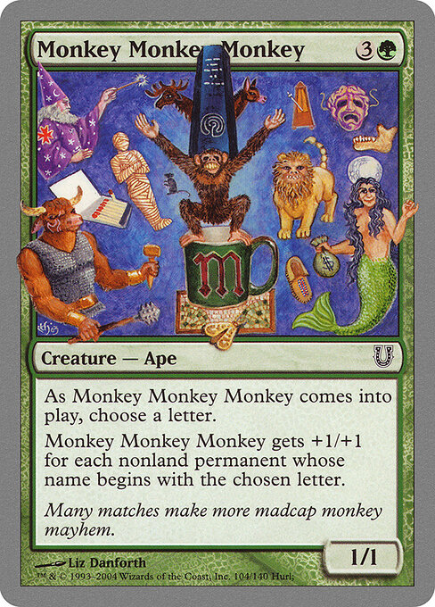 Monkey Monkey Monkey — Unhinged 104