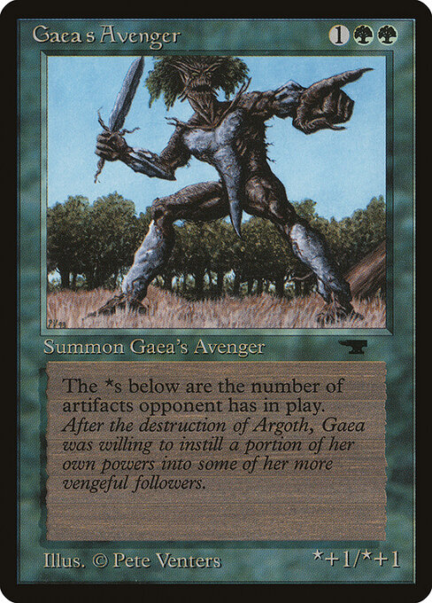 Gaea's Avenger — Antiquities 33