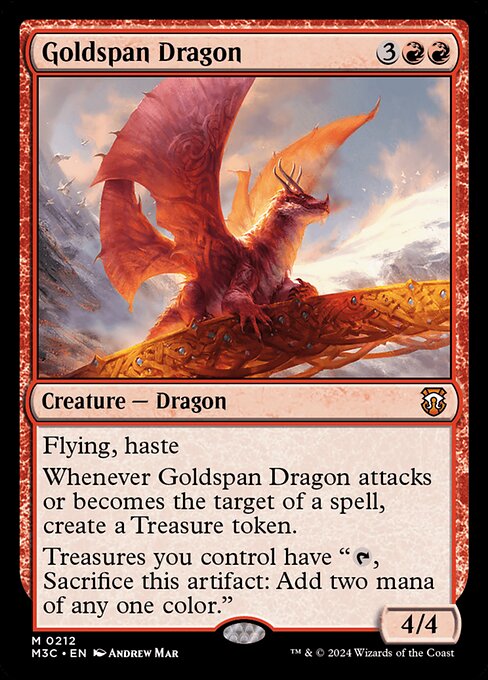 Dragão da Ponte Dourada — Modern Horizons 3 Commander 212