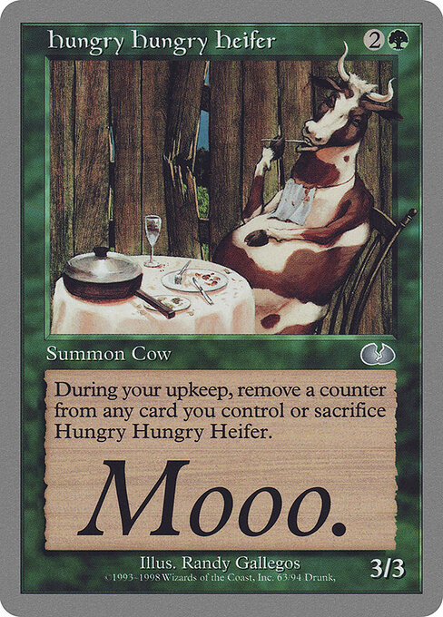 Hungry Hungry Heifer — Unglued 63