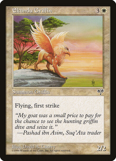 Grifo de Ekundu — Mirage 13