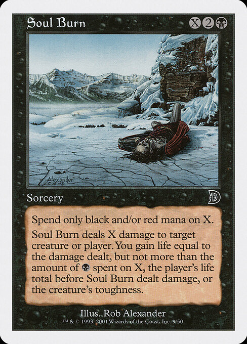 Queimadura da Alma — Deckmasters 9