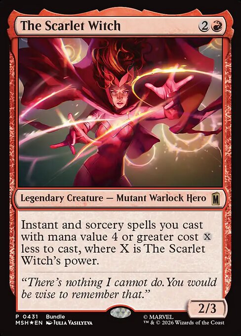 The Scarlet Witch — Marvel Super Heroes 431
