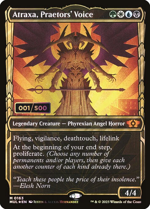 Atraxa, Voz dos Pretores — Multiverse Legends 163z