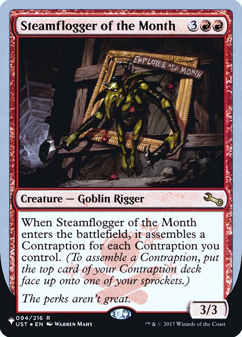 Steamflogger of the Month — The List (Unfinity Foil Edition) 30