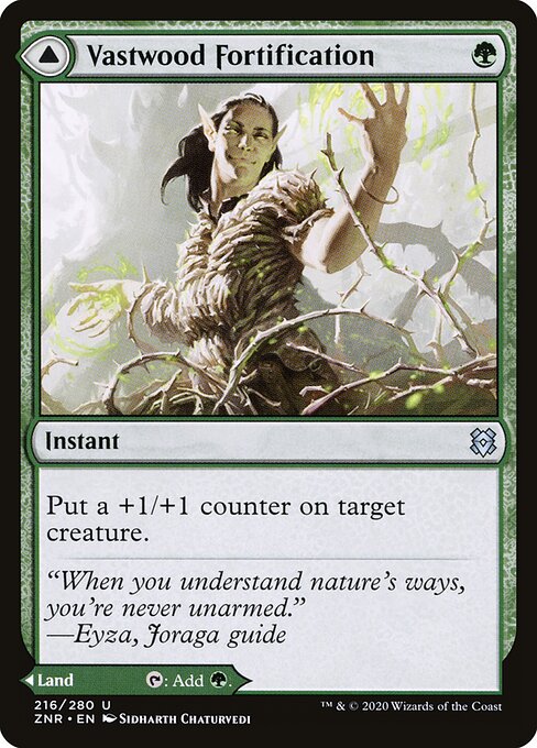 Vastwood Fortification — Zendikar Rising 216