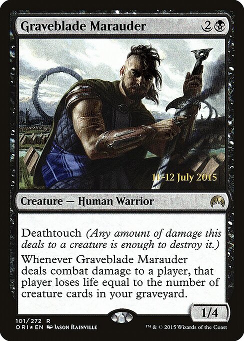 Saqueador da Lâmina Funesta — Magic Origins Promos 101s