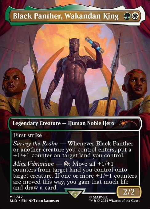 Black Panther, Wakandan King — Secret Lair Drop 1747