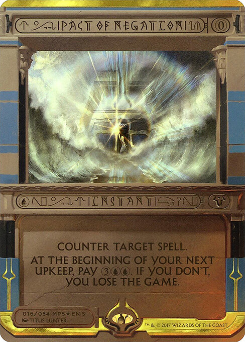 Pacto de Negação — Amonkhet Invocations 16