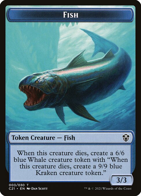 Fish — Commander 2021 Tokens 3