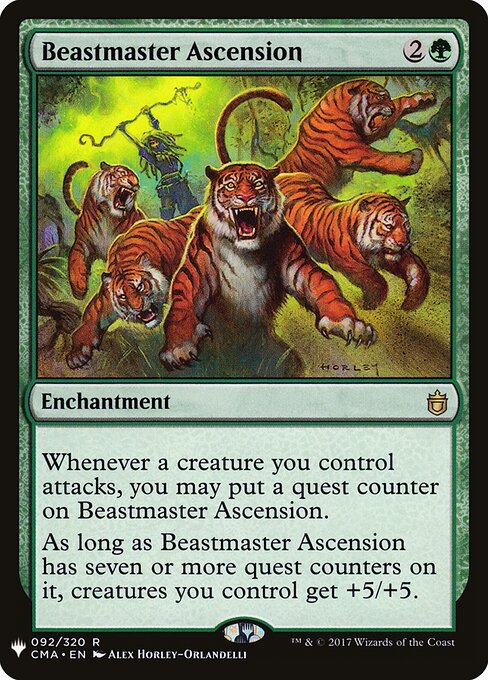 Ascensão do Senhor das Feras — The List CMA-92
