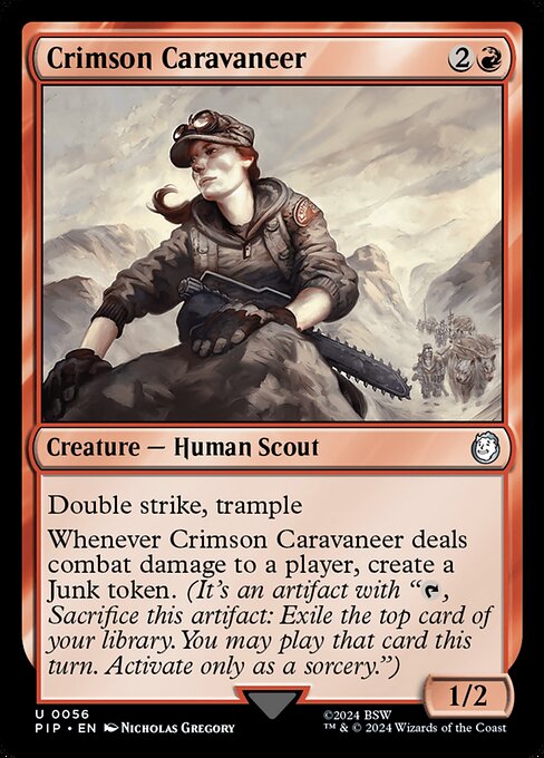 Crimson Caravaneer — Fallout 56