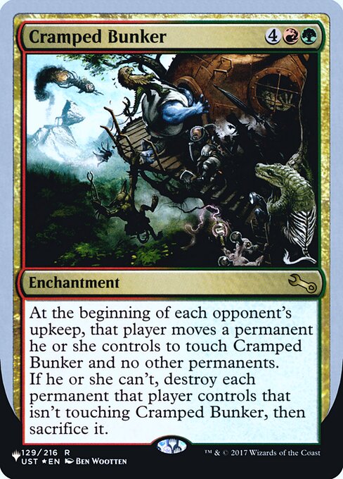 Cramped Bunker — The List (Unfinity Foil Edition) 45