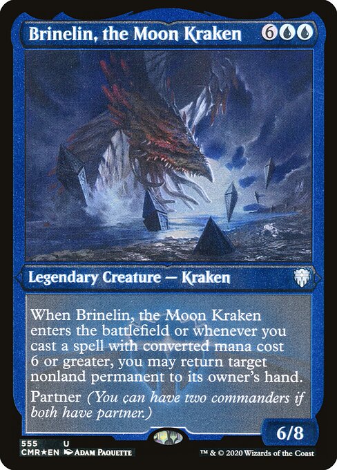 Salmouríneo, o Kraken Lunar — Commander Legends 555