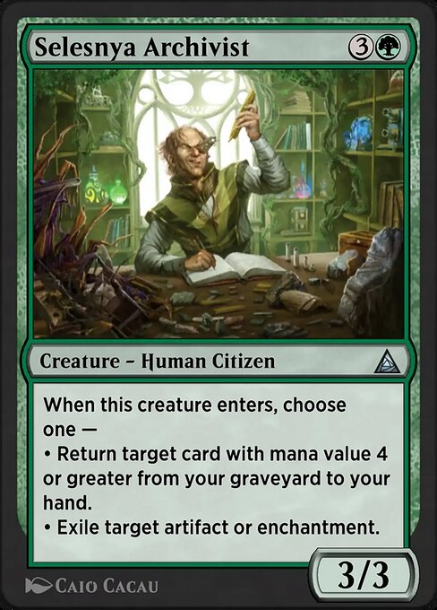 Selesnya Archivist — Through the Omenpaths 115