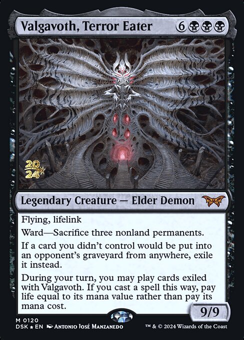 Valgavoth, Terror Eater — Duskmourn: House of Horror Promos 120s