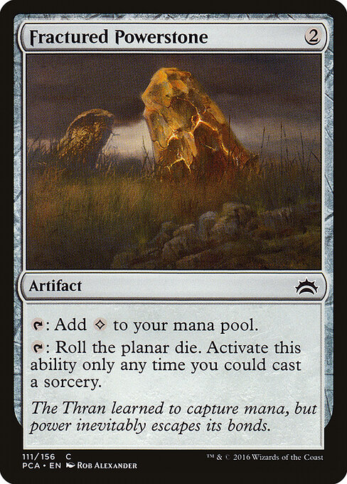Pedra de Energia Fraturada — Planechase Anthology 111