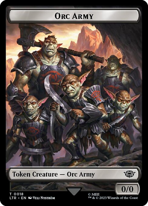 Orc Army — Tales of Middle-earth Tokens 18