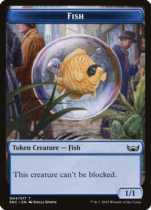 Fish — Streets of New Capenna Tokens 4