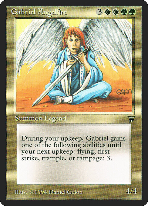 Gabriel Angelfire — Legends 226