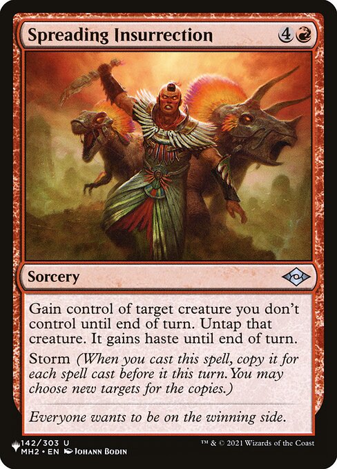 Insurreição Difusa — The List MH2-142