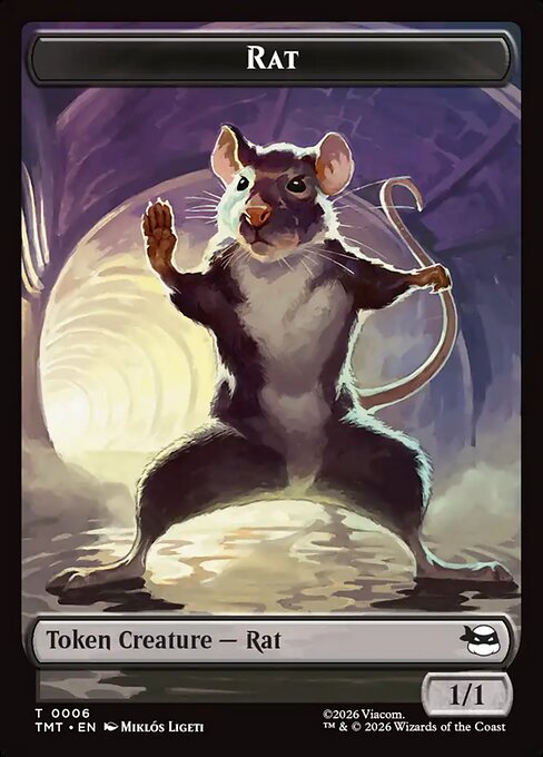 Rat — Teenage Mutant Ninja Turtles Tokens 6