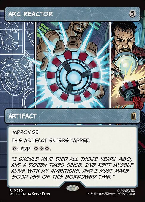 Arc Reactor — Marvel Super Heroes 310