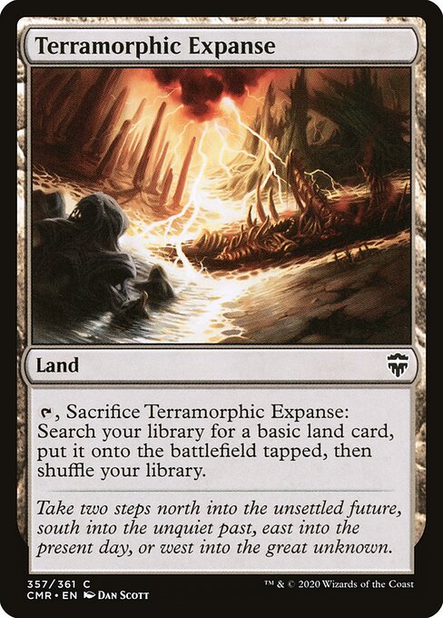 Vastidão Morfoterrena — Commander Legends 357