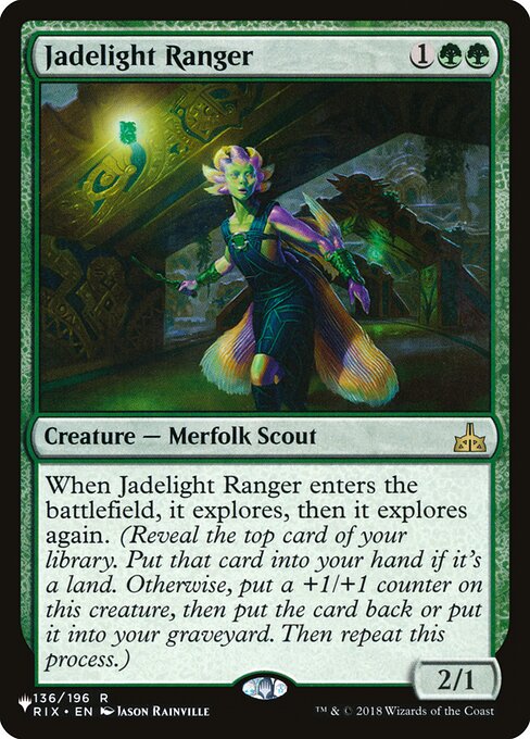 Patrulheira Jadeluzente — The List RIX-136