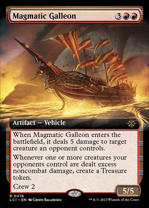 Galeão Magmático — The Lost Caverns of Ixalan 376