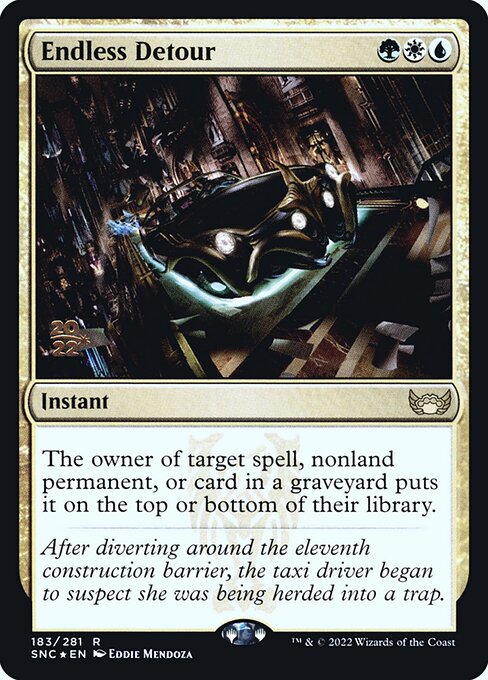 Desvio Interminável — Streets of New Capenna Promos 183s