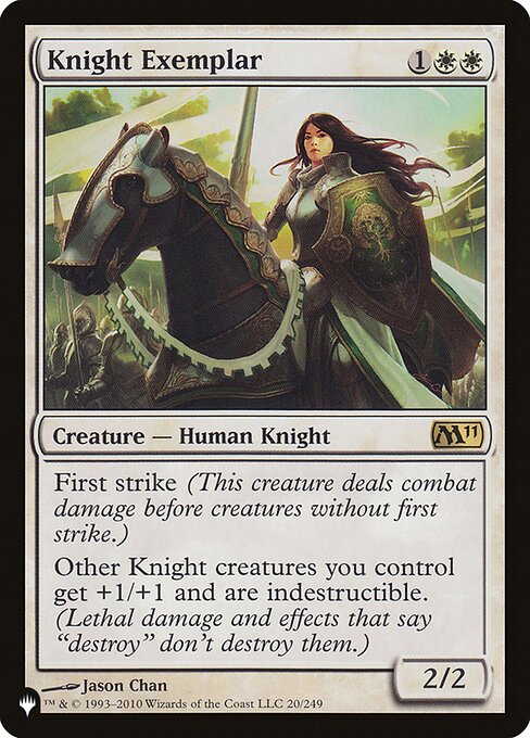 Exemplar Cavaleiro — The List M11-20