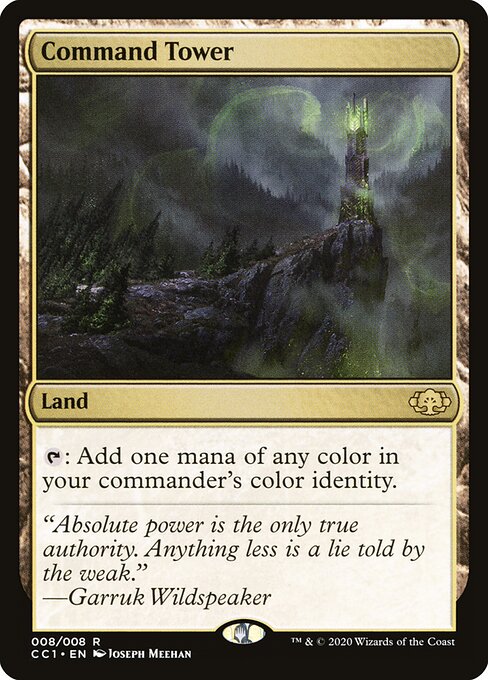Torre de Comando — Commander Collection: Green 8