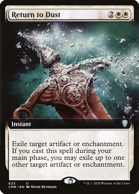 Voltar ao Pó — Commander Legends 623