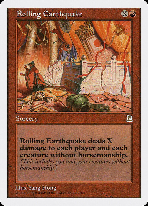 Rolling Earthquake — Portal Three Kingdoms 122