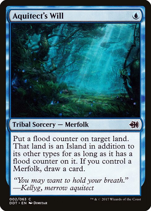 Determinação do Aquateto — Duel Decks: Merfolk vs. Goblins 2
